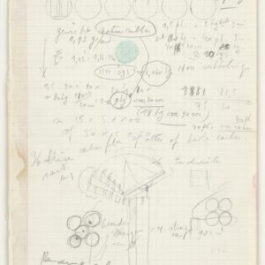 Studieschetsen Motor Pastilles, begin ‘90 (early 90s)