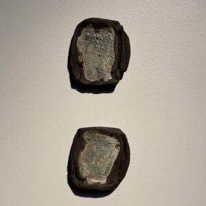 28. Evelyne Desmet – Panelen (2-luik), 2025